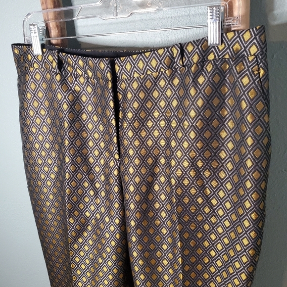 NWT H&M gold diamond pants size 12 - Picture 2 of 12